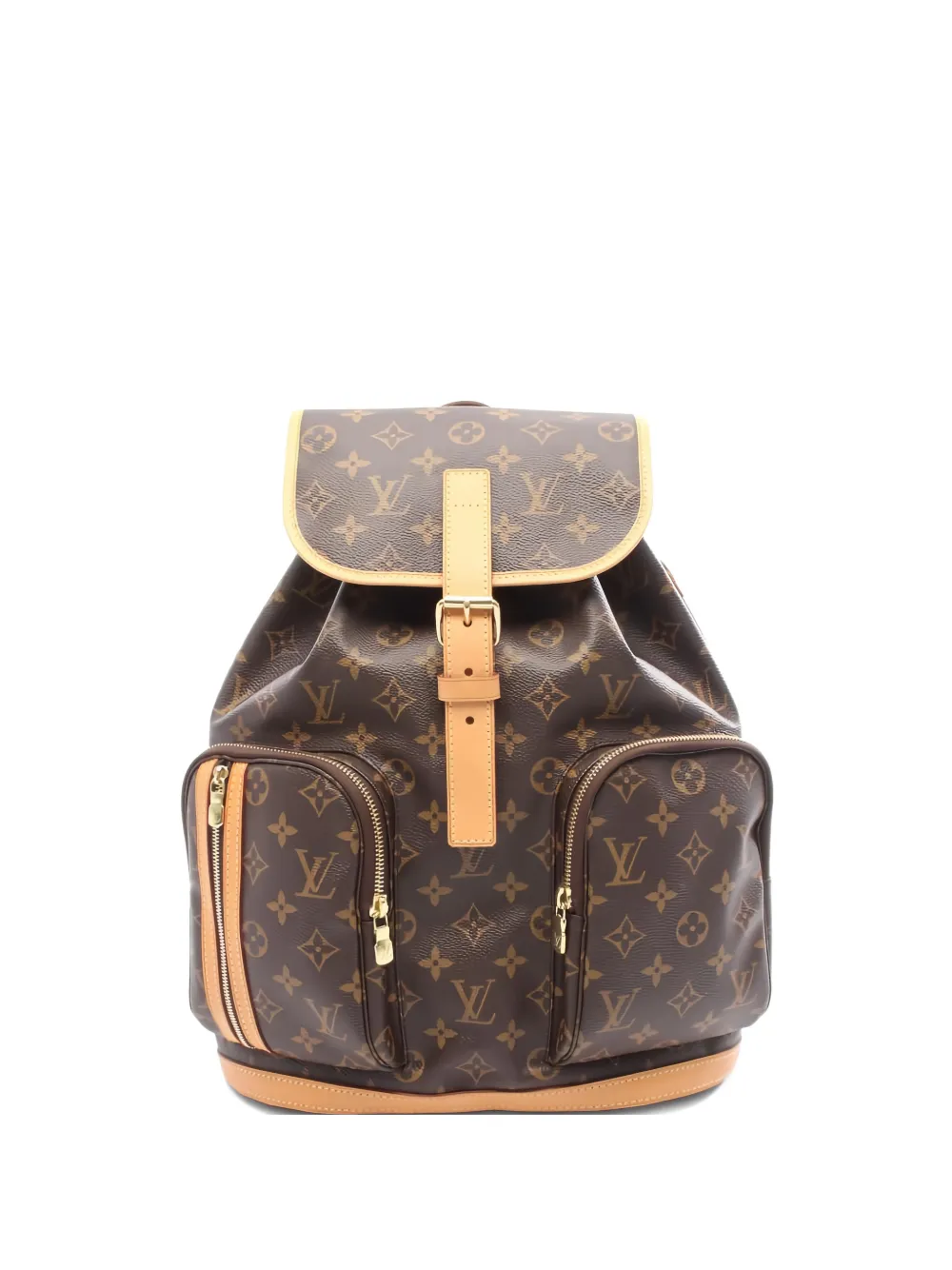 Louis Vuitton Pre-Owned 2016 Sac Ad Bosforo Monogram flap backpack - Marrone