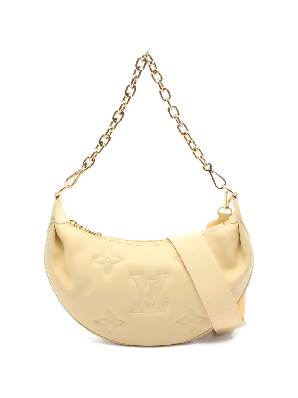 Louis Vuitton Pre-Owned 2010s bubble chain leather shoulder bag - Toni neutri
