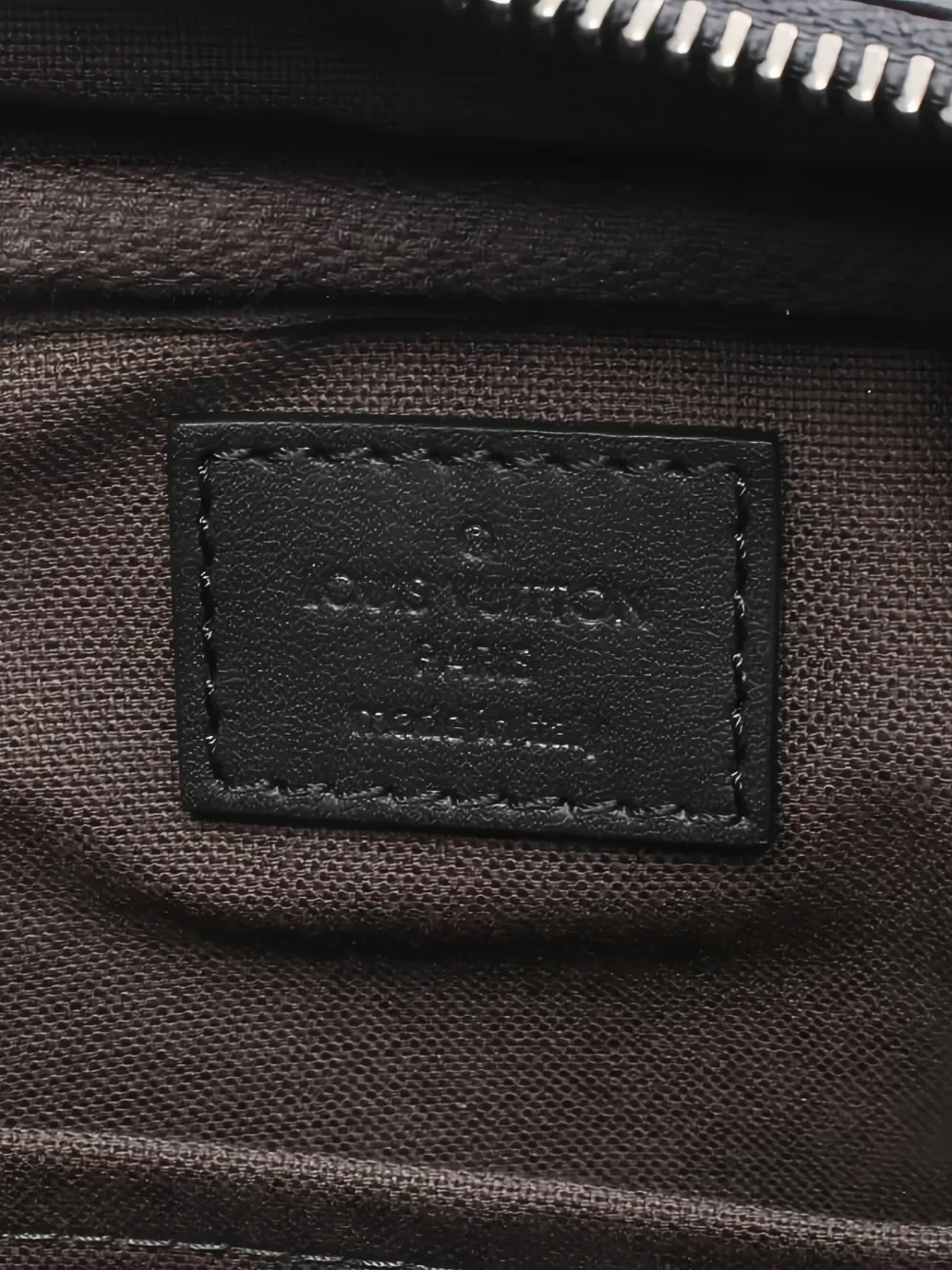 2015 Damier Infinie Onyx Belt Bag