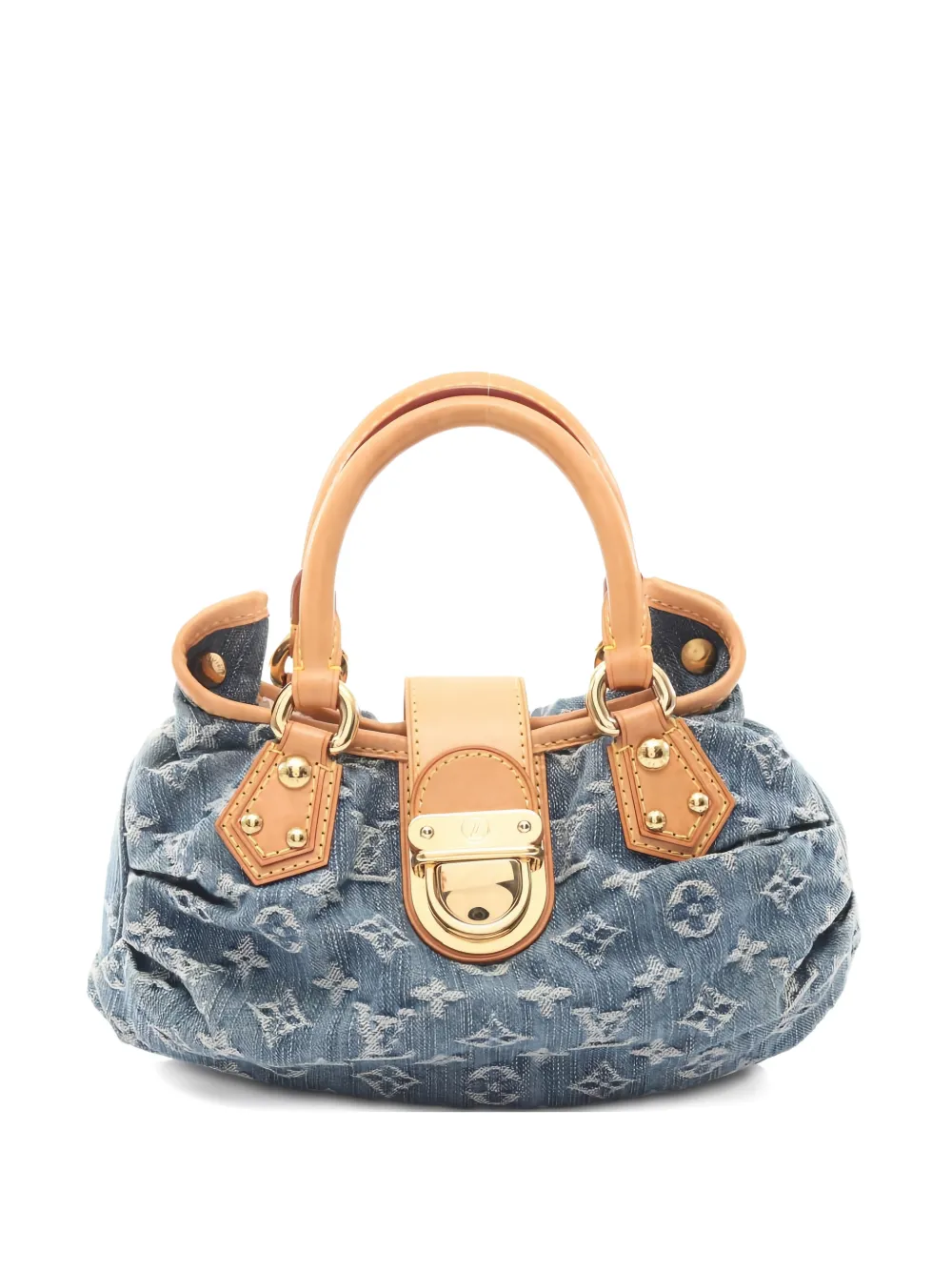 Louis Vuitton Pre-Owned 2006 Pleaty monogram denim tote bag - Blu