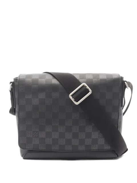 Louis Vuitton Pre-Owned 2018 PM District チェック レザーバッグ