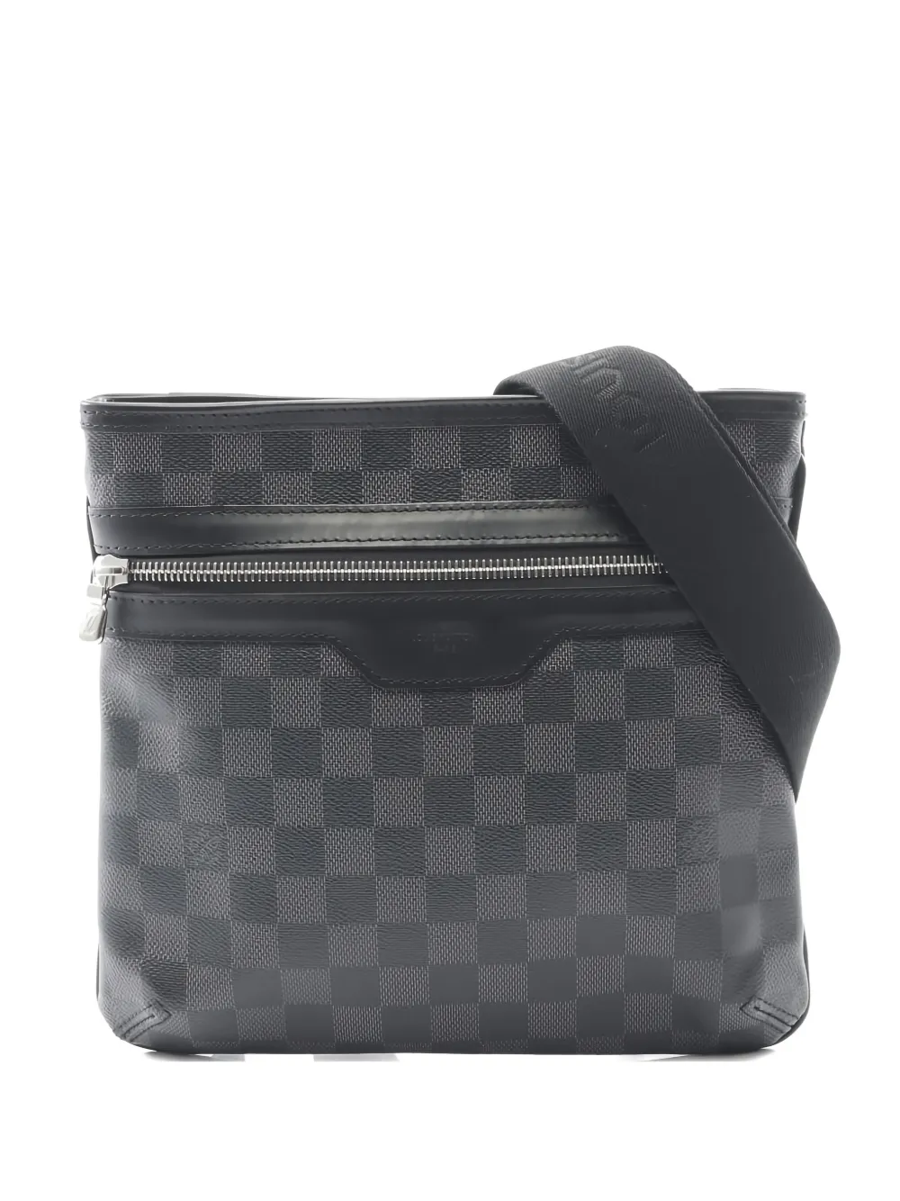 Louis Vuitton Pre-Owned 2012 Thomas leather messengerr bag - Grigio