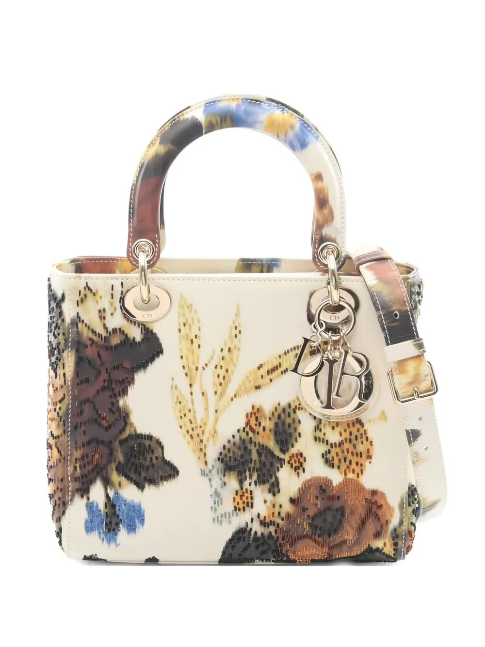 Christian Dior Pre-Owned 2010s Lady Dior tote bag - Toni neutri