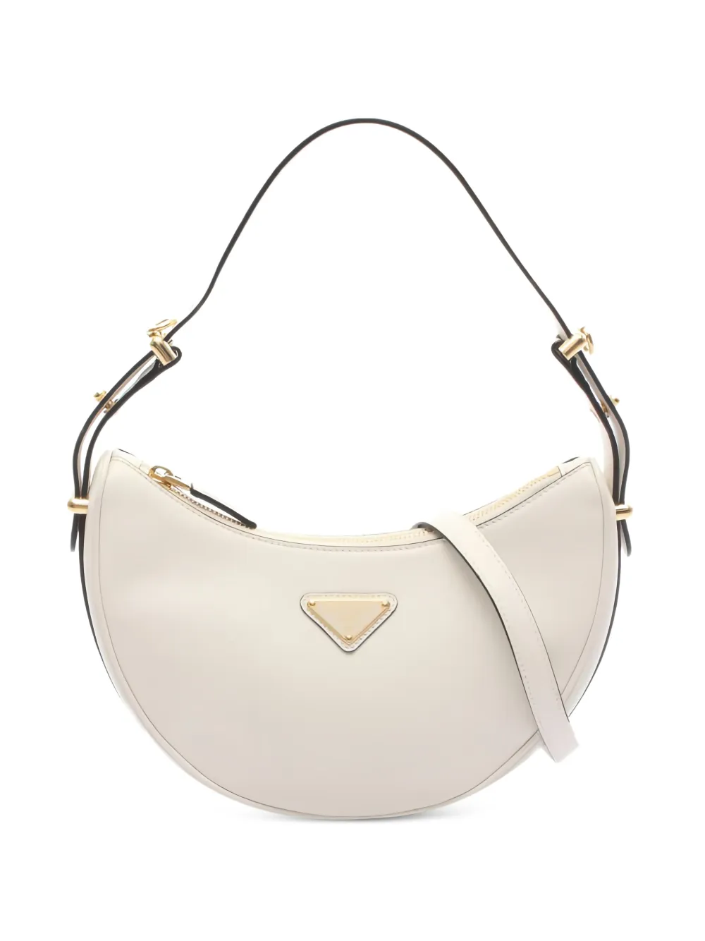 Prada Pre-Owned 2010s leather shoulder bag - Bianco