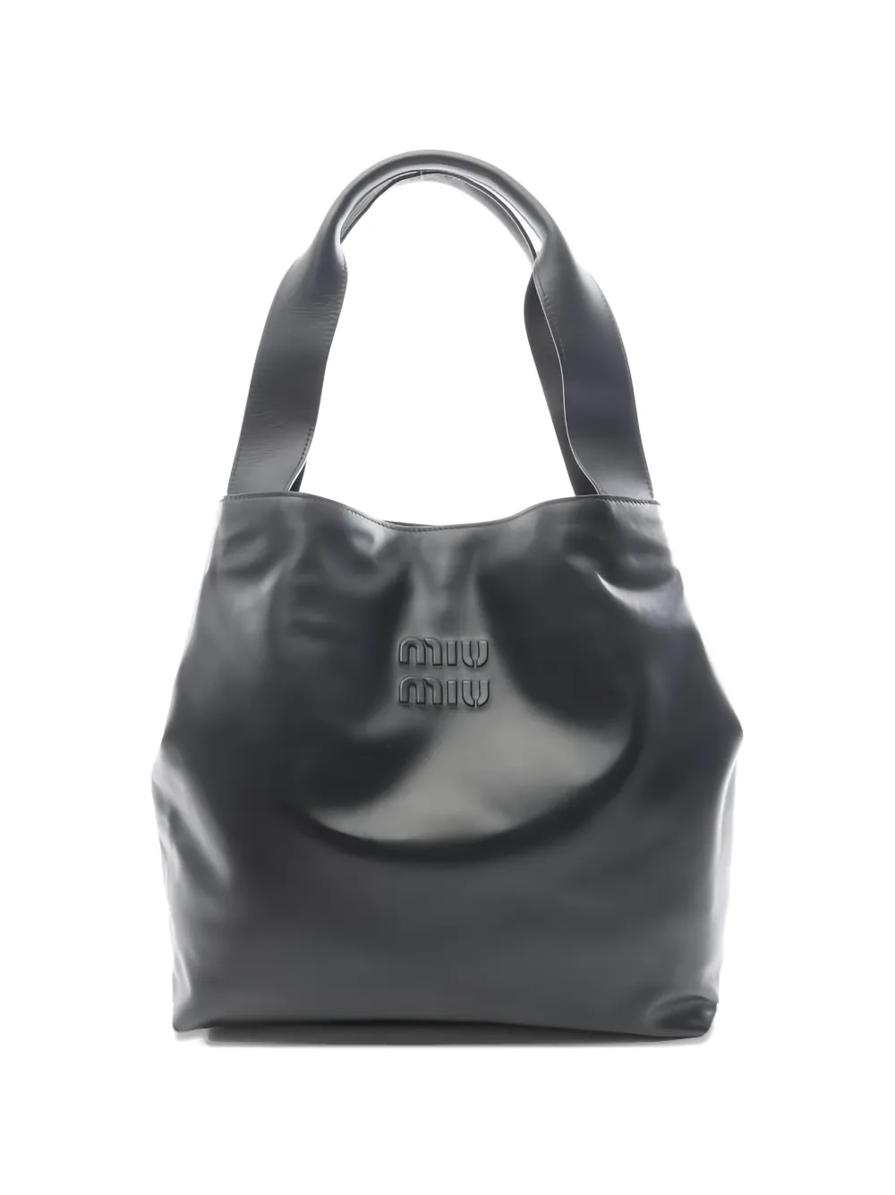 Miu Miu Pre-Owned 2010s leather shoulder bag - Nero