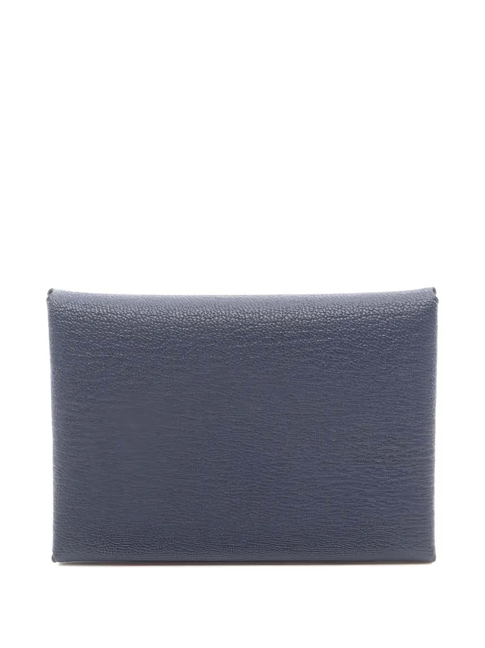 Hermès Pre-Owned 2025 Calvi Duo flap coin purse - Blu