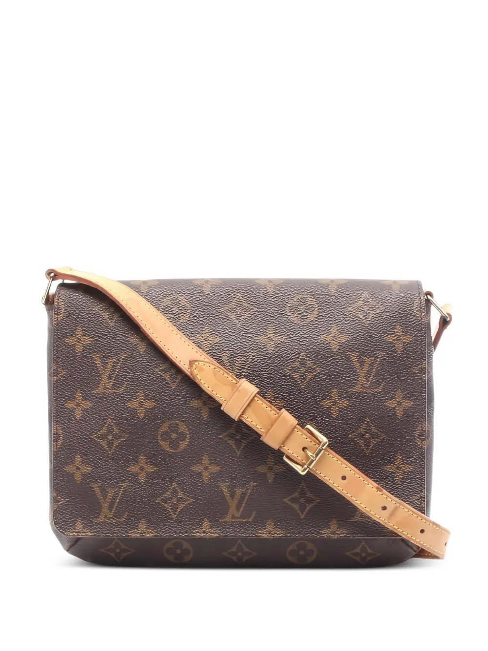 Louis Vuitton Pre-Owned 2000 Musette Tango monogram-canvas shoulder bag - Marrone
