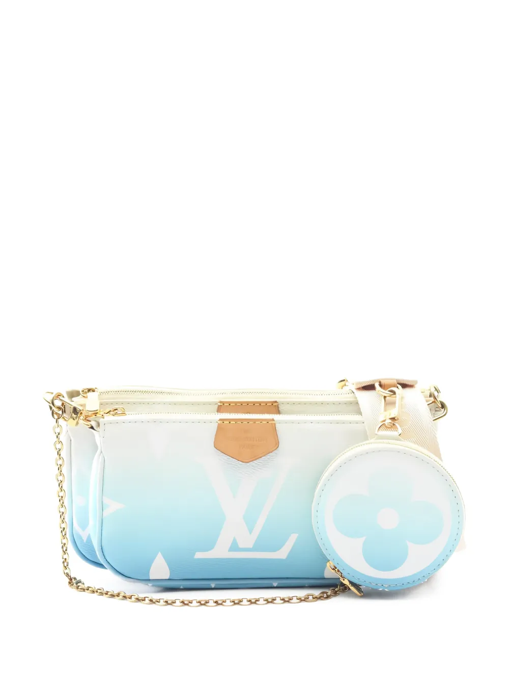 Louis Vuitton Pre-Owned 2021 monogram shoulder bag - Blu