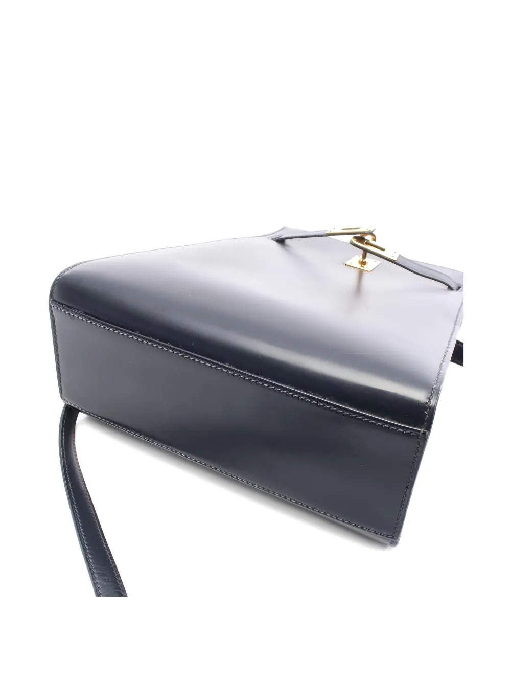 1989 Pm Kelly Sports Strap Box Shoulder Bag