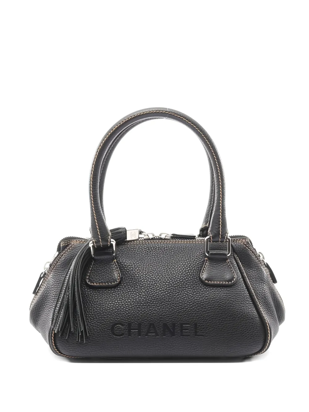 CHANEL Pre-Owned 2003-2004 LAX tassel handbag - Nero