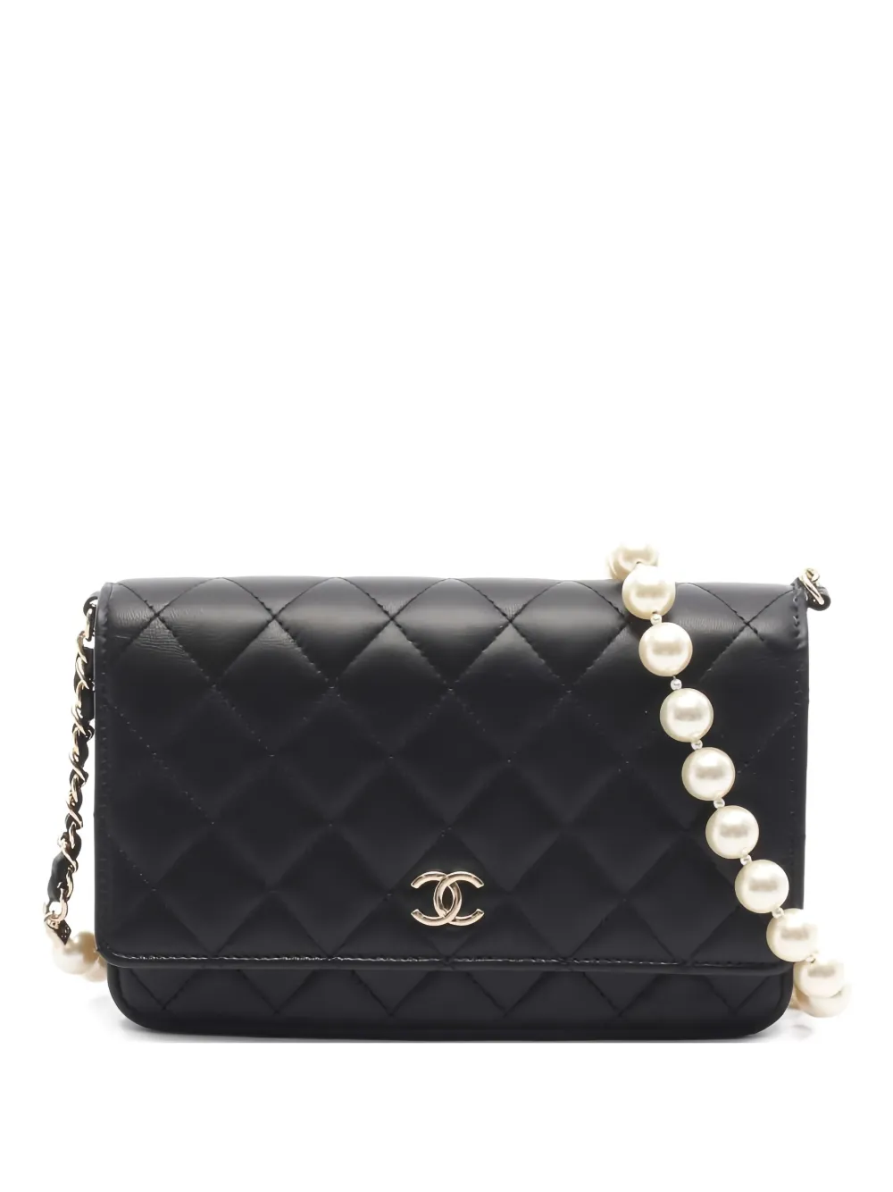 CHANEL Pre-Owned 2021s Matelassé quilted mini bag - Nero