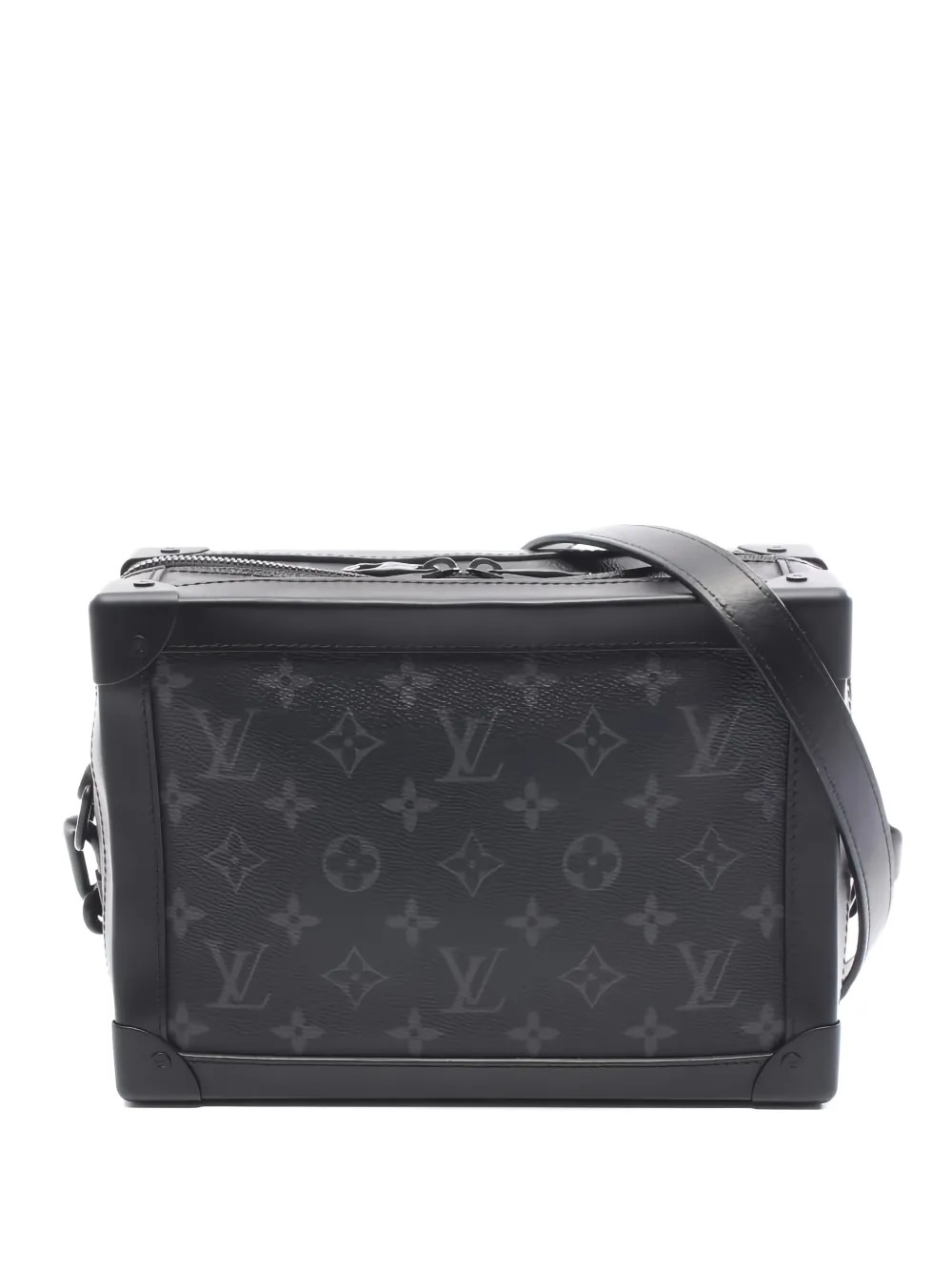 Louis Vuitton Pre-Owned 2019 Soft Trunk Monogram Eclipse cross body bag - Nero