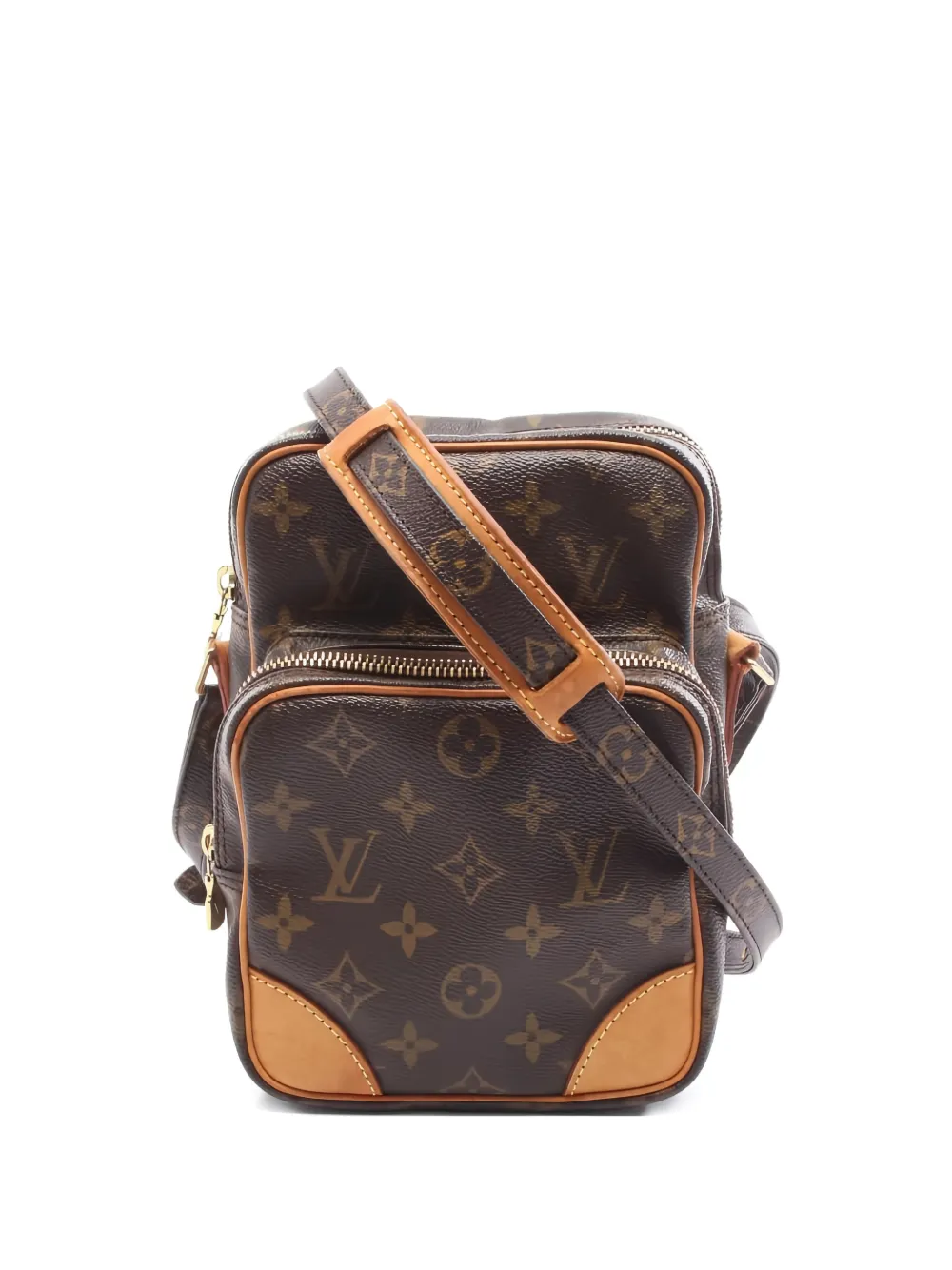 Louis Vuitton Pre-Owned 2002 Amazon monogram messenger bag - Marrone