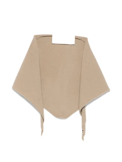 extreme cashmere self-tie bandana scarf