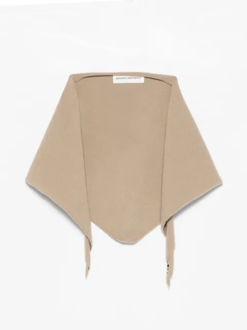 extreme cashmere self-tie bandana scarf