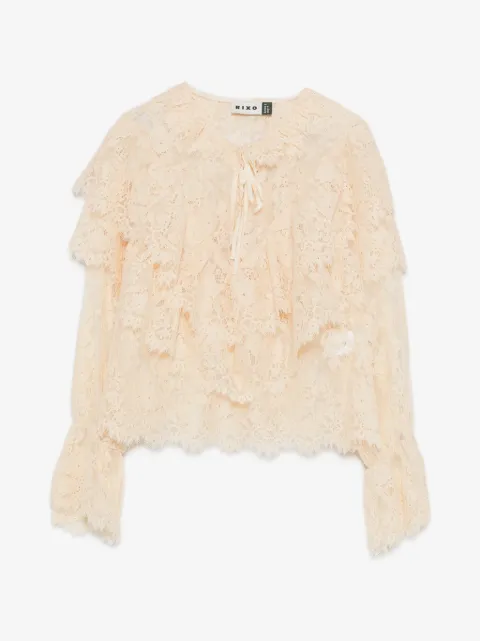 Rixo Blouse met ruches