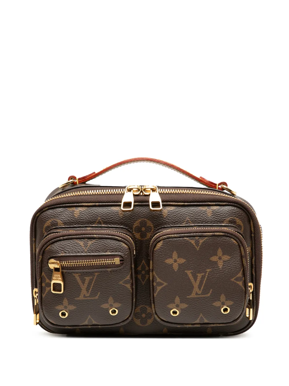 Louis Vuitton Pre-Owned 2021-2025 Monogram Utility satchel - Marrone