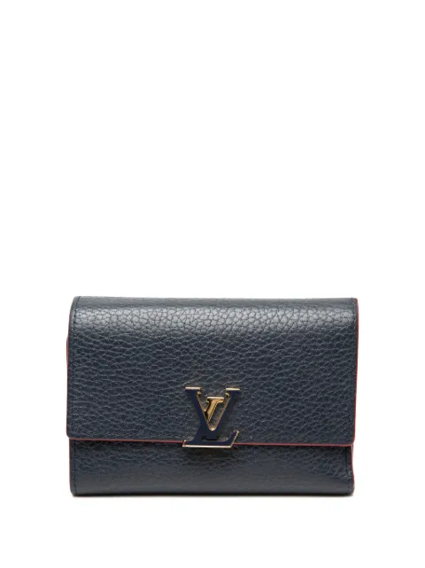 Louis Vuitton Pre-Owned 2019 Taurillon Capucines Compact Wallet small wallets
