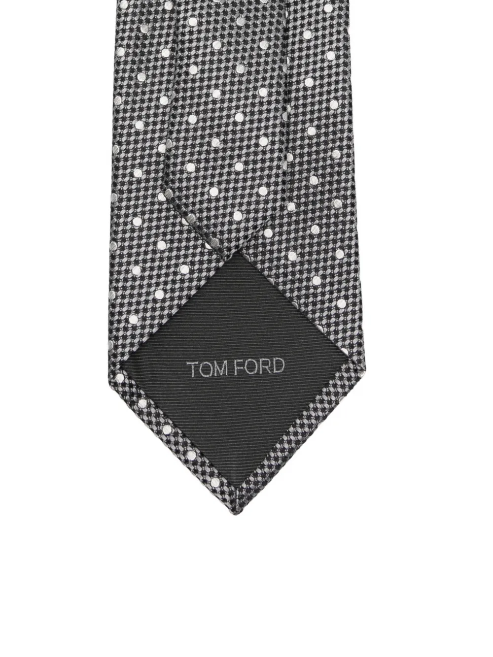  Tom Ford Patterned Tie - Grey 