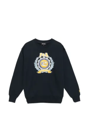 Supreme Plaid Arc Crew Neck Sweater | Blue | FARFETCH JO