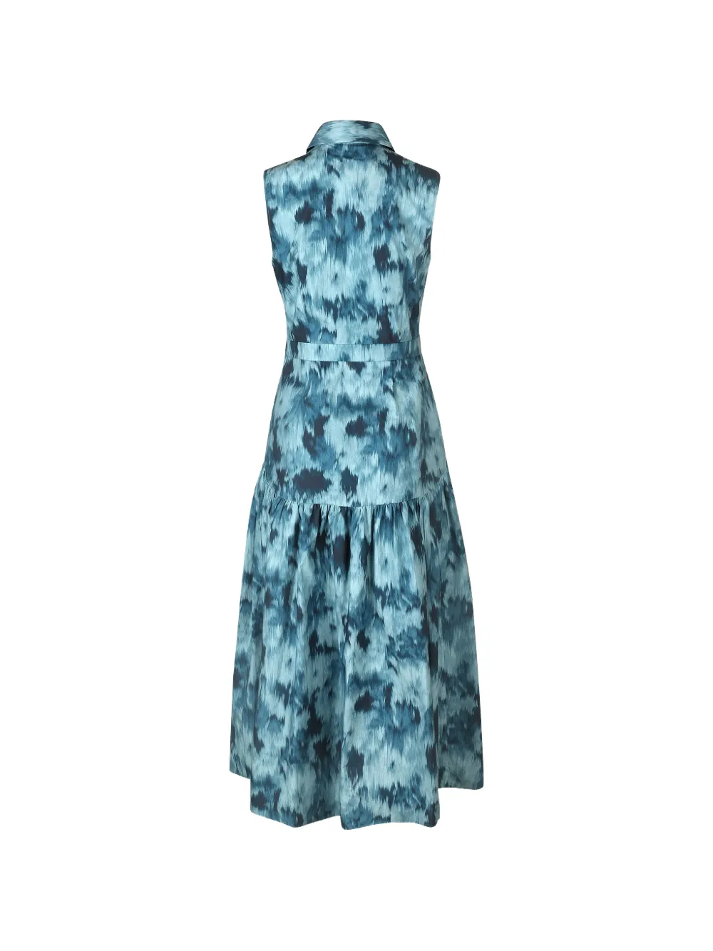  Michael Kors Collection Sleeveless Midi Dress - Blue 
