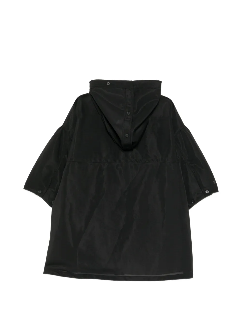  Songzio Ghost Wing Hooded Jacket - Black 