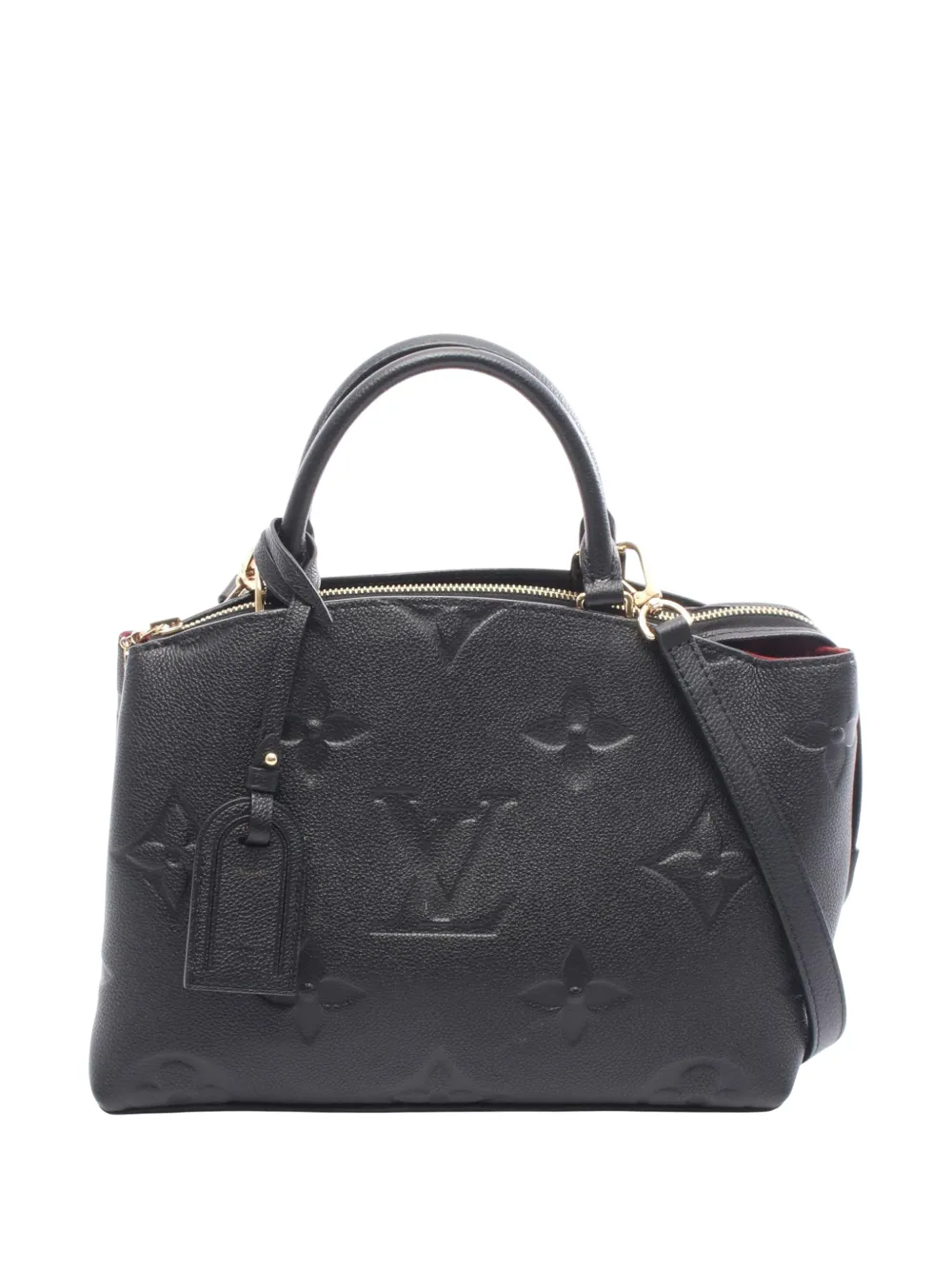 Louis Vuitton Pre-Owned 2021-2026 Monogram Empreinte Giant Palais satchel - Nero