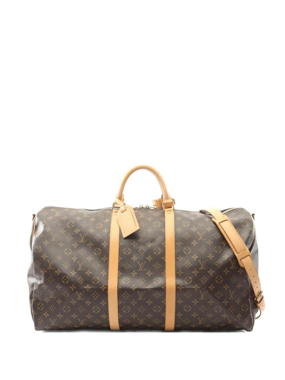 Louis Vuitton Pre-Owned 2003 60 Keepall Bandouliere Monogram duffle bag - Marrone