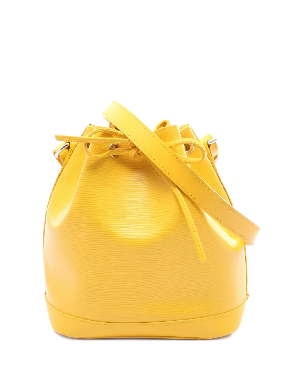 Louis Vuitton Pre-Owned 2013 BB Noe leather bucket bag - Giallo