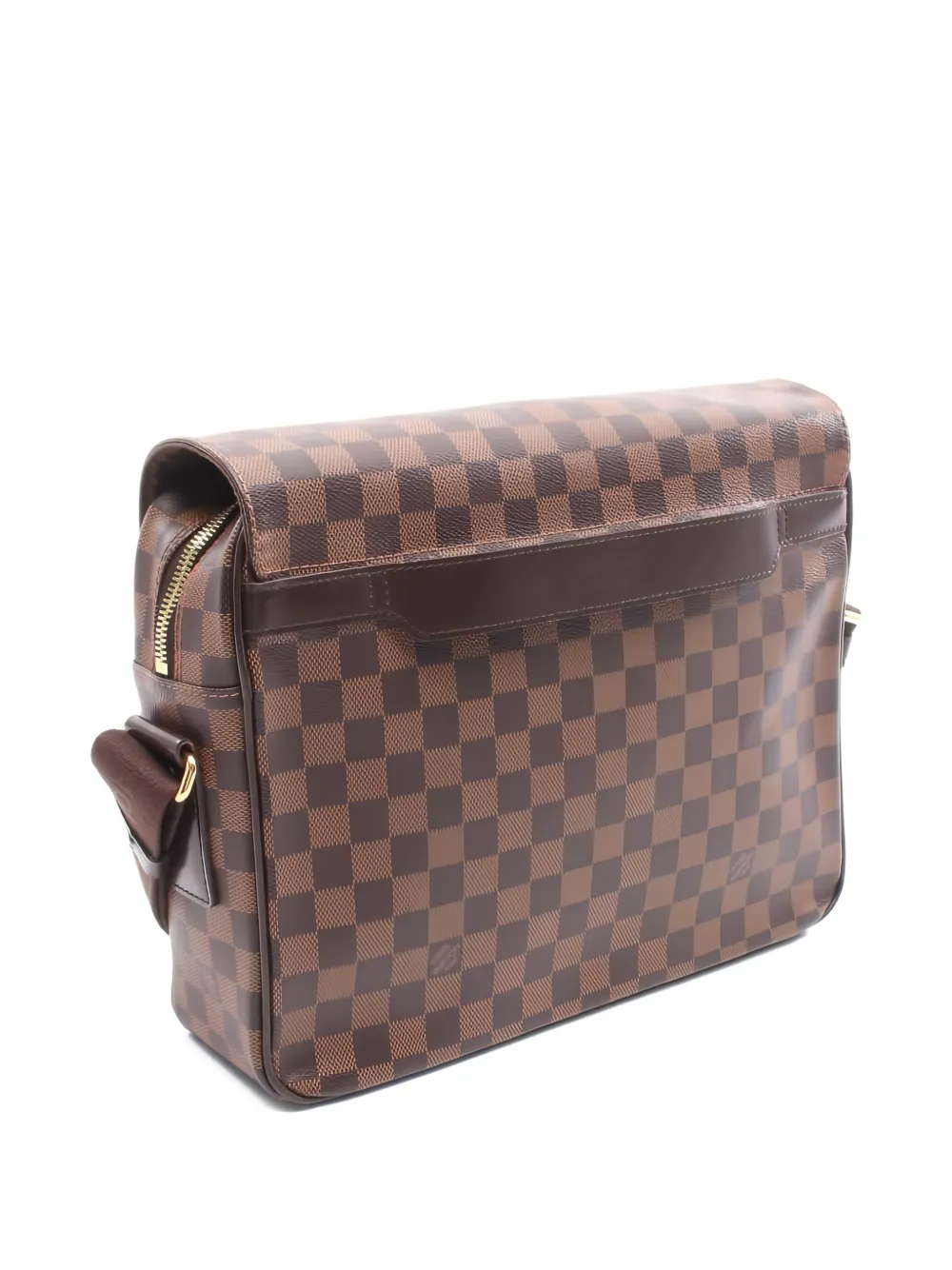 Louis Vuitton Pre-owned 2012 MM Shelton Damier Ebene Shoulder Bag in Brown, view 2