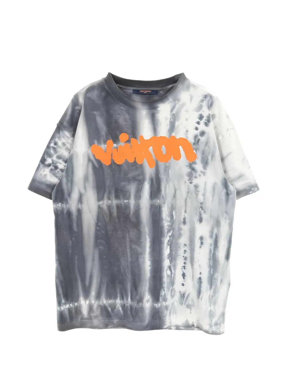 Louis Vuitton Pre-Owned tie-dye short-sleeved T-shirt - Grigio
