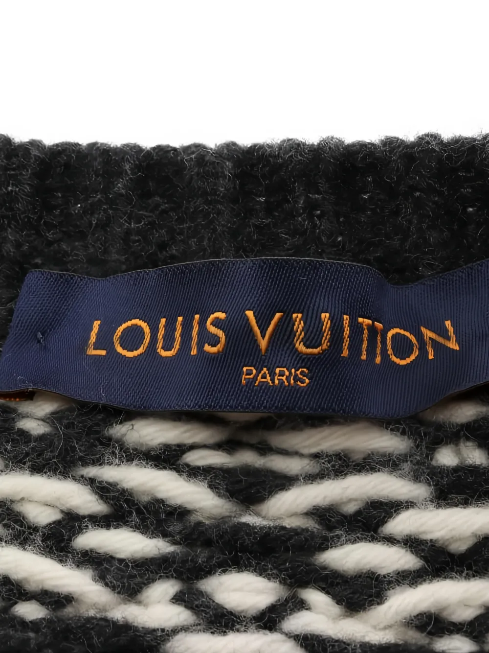 Louis Vuitton Pre-Owned 2010s Monogram Sweater | Black | FARFETCH