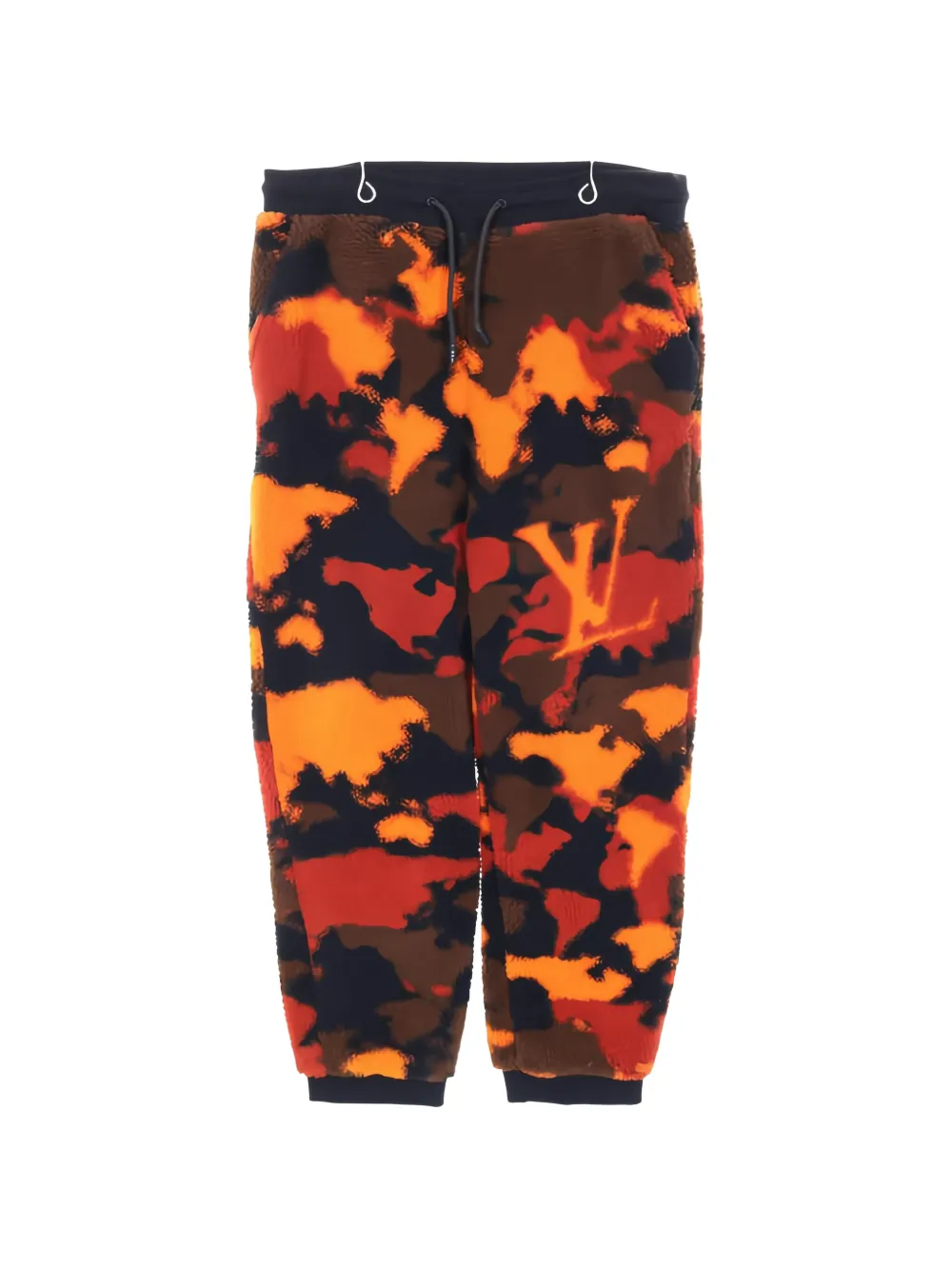 Louis Vuitton Pre-Owned 2010s Easy camouflage track pants - Arancione