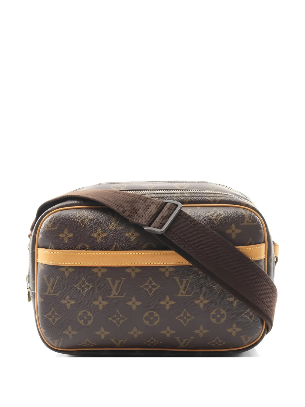 Louis Vuitton Pre-Owned 2002 PM Reporter Monogram shoulder bag - Marrone