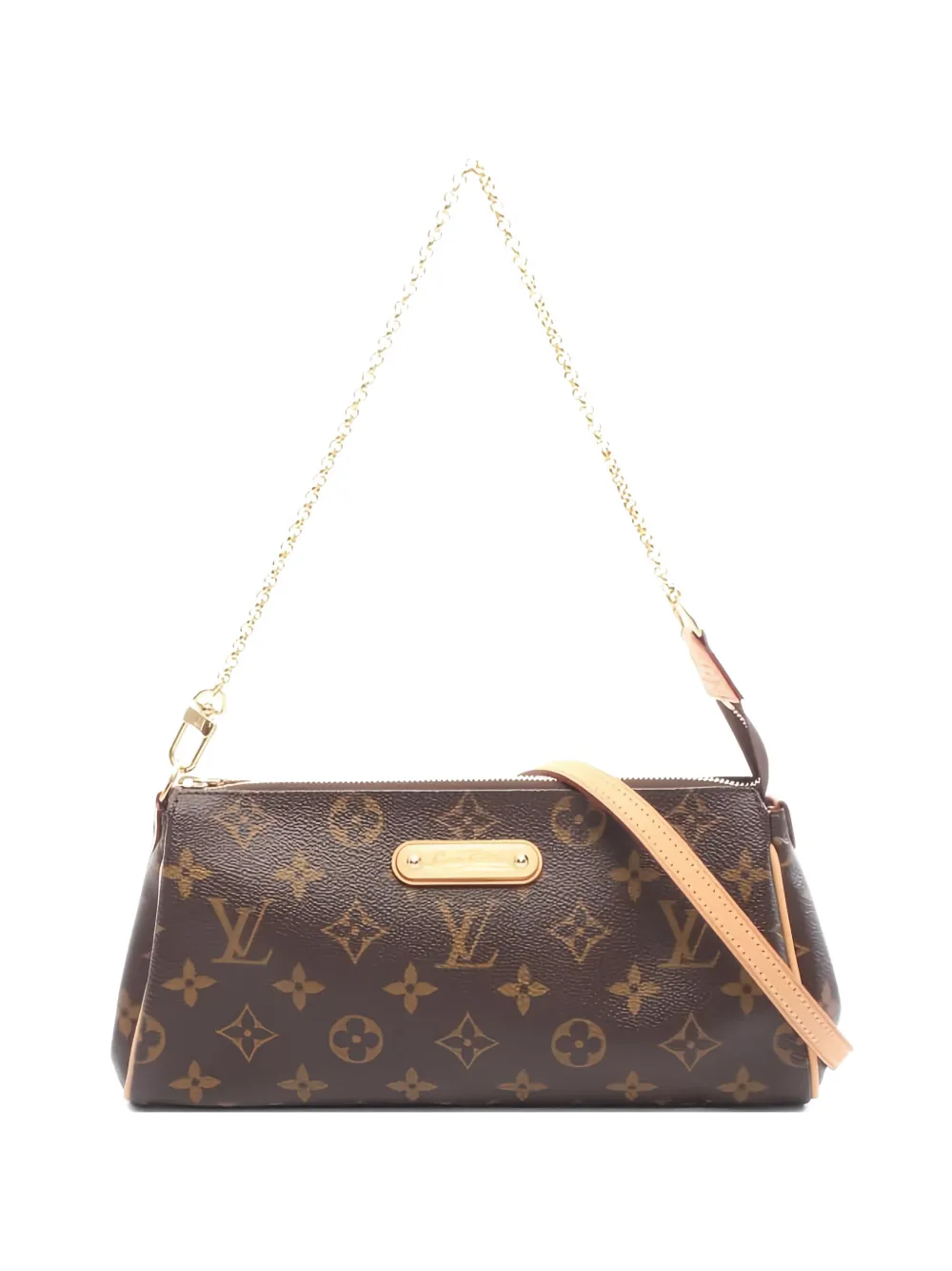 Louis Vuitton Pre-Owned 2010 Eva Monogram chain shoulder bag - Marrone