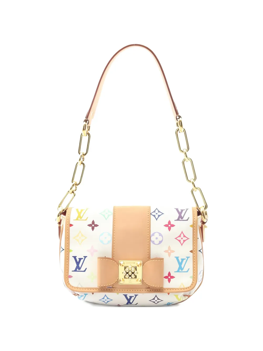 Louis Vuitton Pre-Owned 2010s Patty Monogram shoulder bag - Bianco