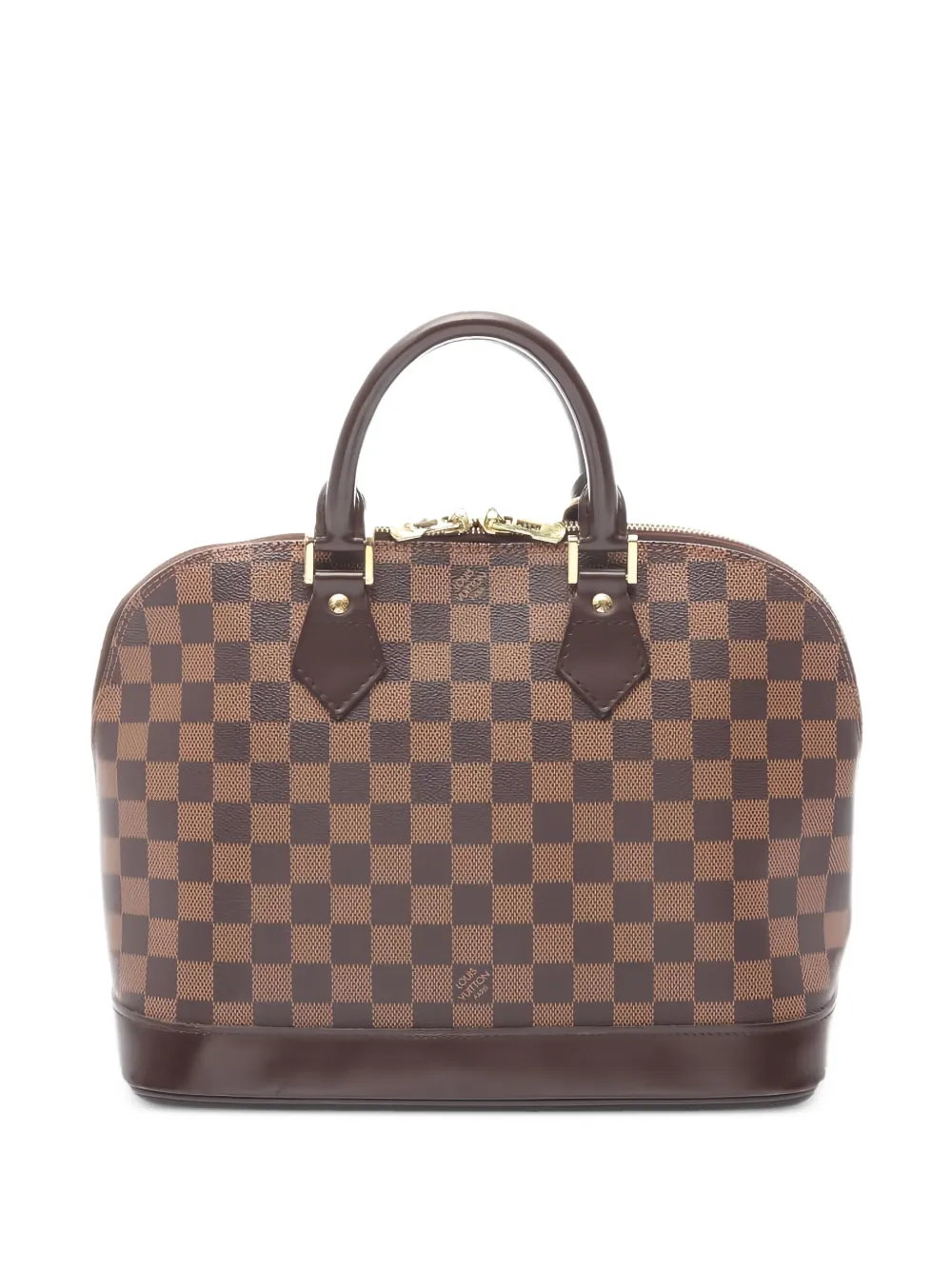 Louis Vuitton Pre-Owned 2004 Alma check tote bag - Marrone