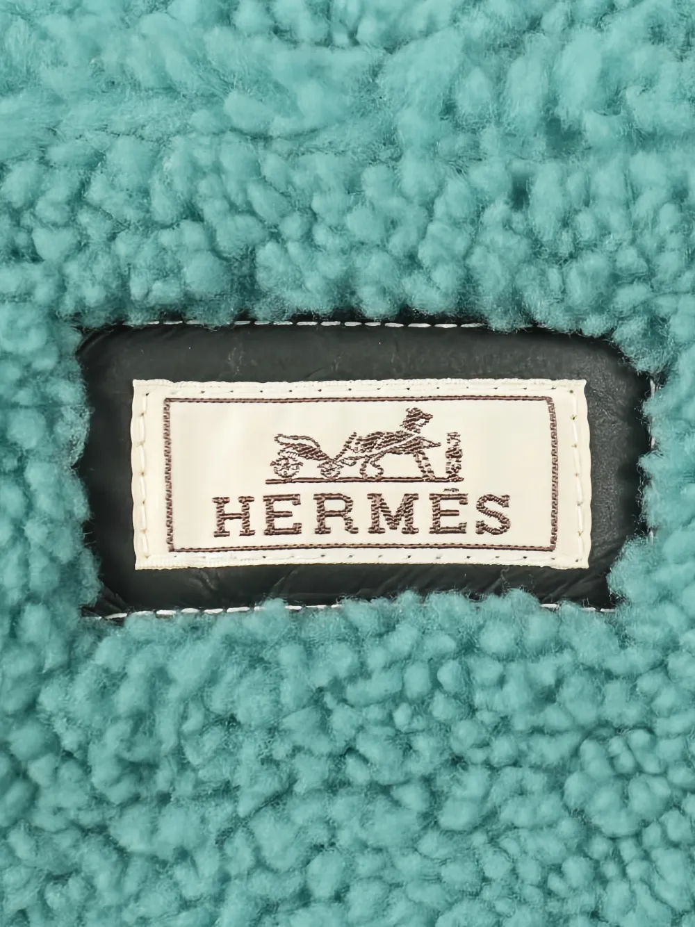  Hermès Pre-owned 2010s Leather Jacket - Black 
