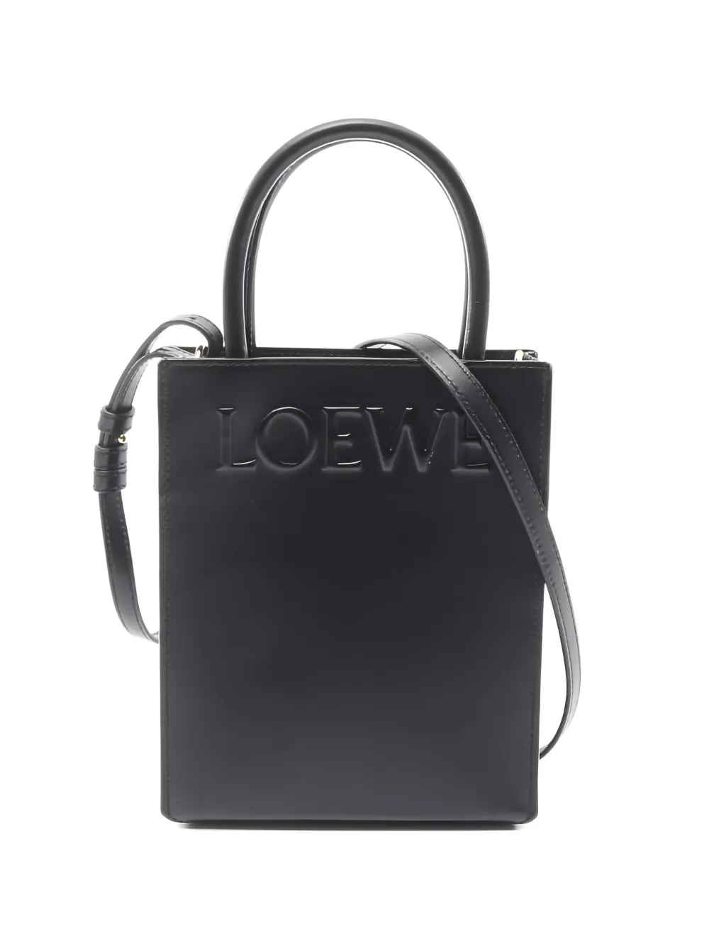 Loewe Pre-Owned 2010s Standard A5 two-way tote bag - Nero
