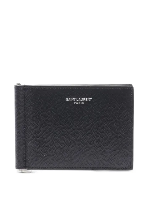 Saint Laurent Pre-Owned 2020s bi-fold clip wallet