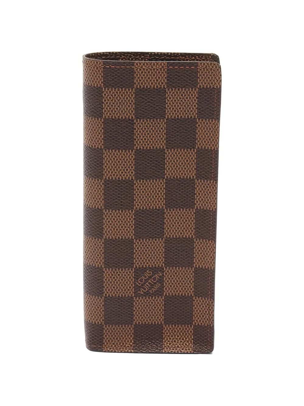 Louis Vuitton Pre-Owned 2001 Brazza glasses case - Marrone