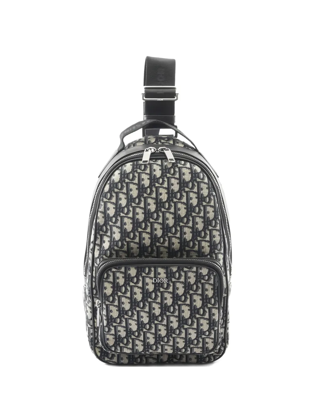 Christian Dior Pre-Owned 2010s Rider Oblique sling bag - Toni neutri