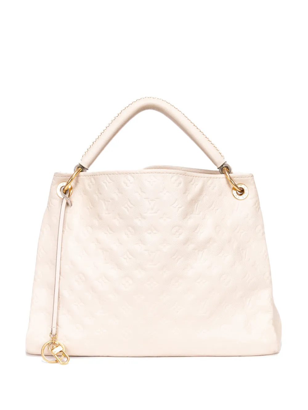 Louis Vuitton Pre-Owned Borsa a mano goffrata con monogramma - Bianco