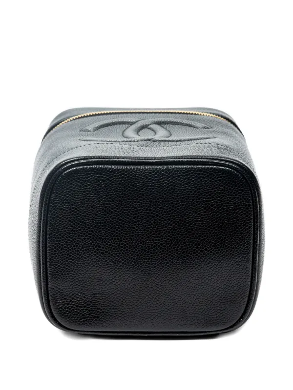 CHANEL Pre-Owned コスメポーチ | ブラック | FARFETCH JP