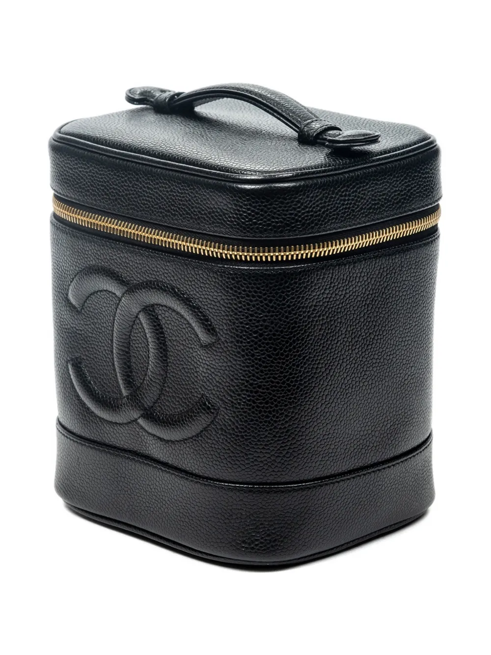 CHANEL Pre-Owned コスメポーチ | ブラック | FARFETCH JP