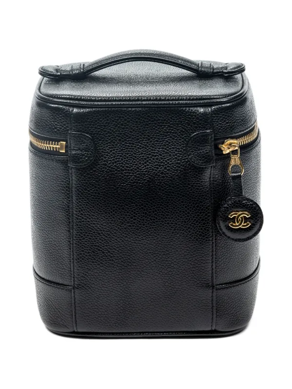 CHANEL Pre-Owned コスメポーチ | ブラック | FARFETCH JP