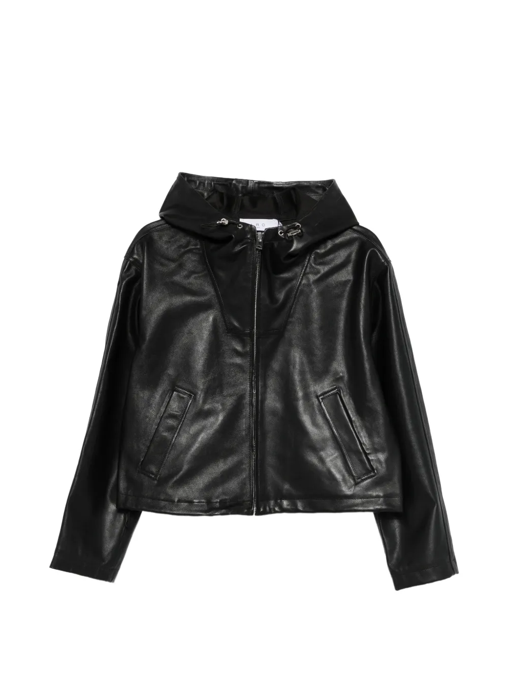 IRO hooded pocket jacket - Nero