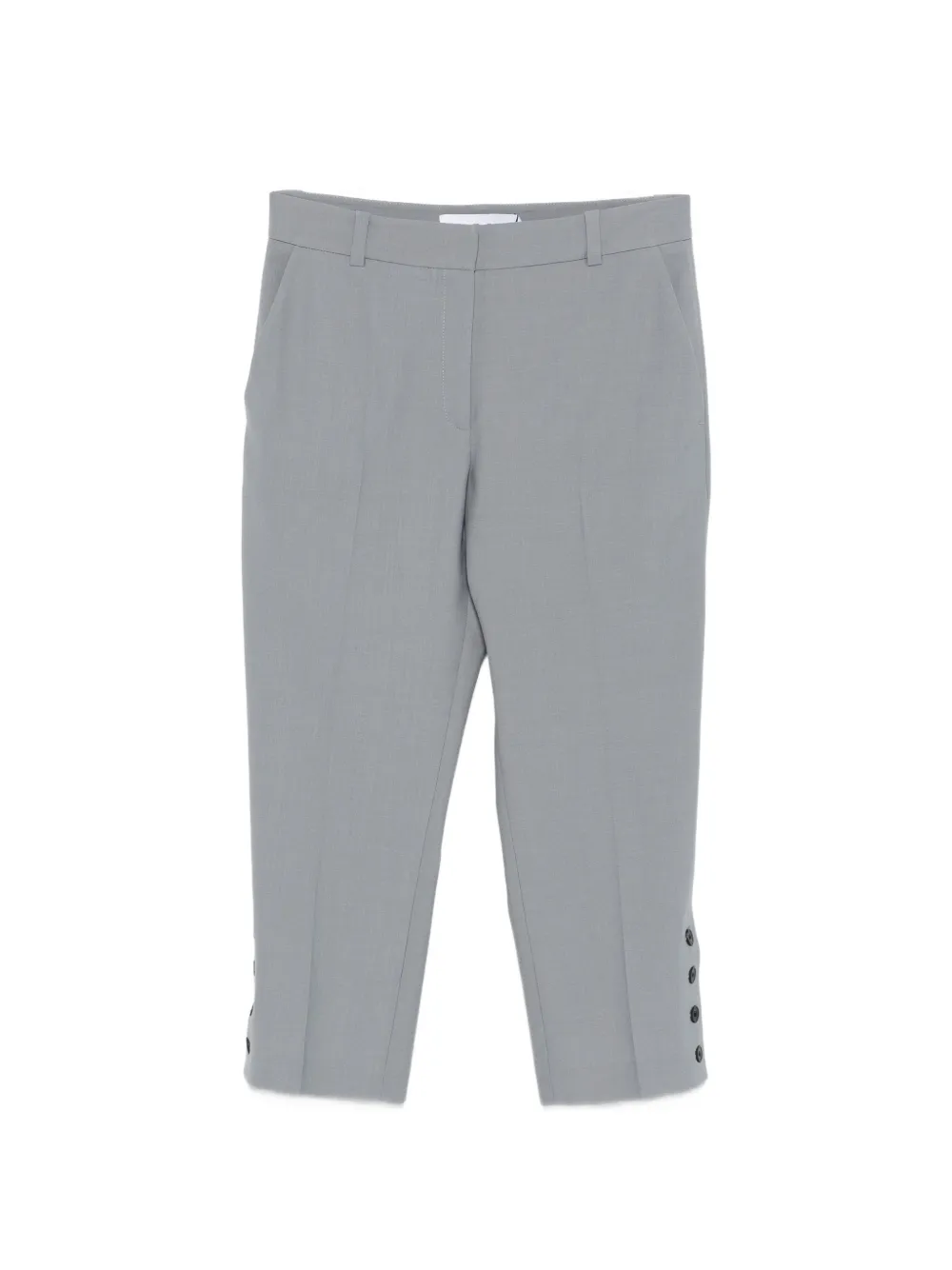 IRO Aqua button-embellished trousers - Grigio