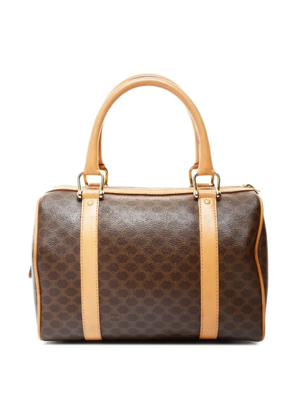 Celine Pre-Owned 1990-2000 Macadam Monogram Bag | Brown | FARFETCH ZA
