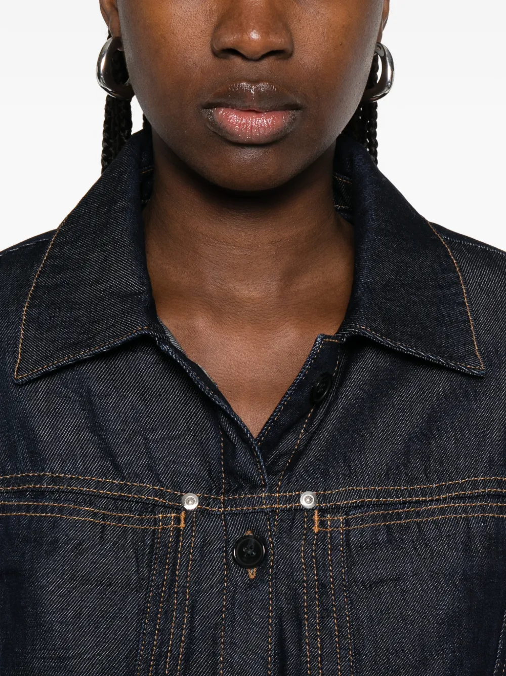 IRO Jumpsuit met lange mouwen Blauw